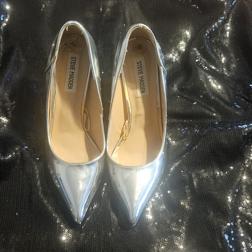 Steve Madden Silver Women's Shoes